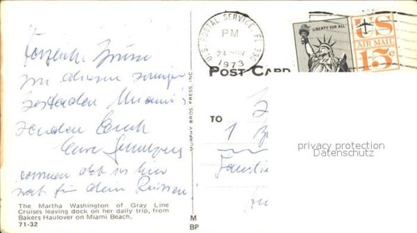 Motorschiffe Martha Washington Gray Line Cruises Bak – Bild 2