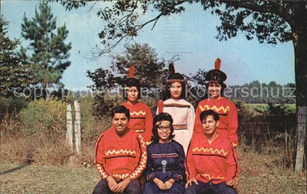 Indianer Native American Koasati Indians Elton Louisiana