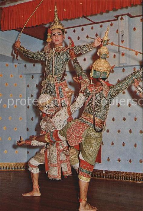 Tanz Taenzer Khon Masked Play Thai Classical Dance