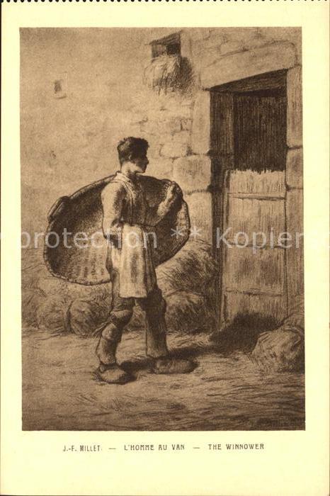 Millet Jean-Francois l_Homme au Van