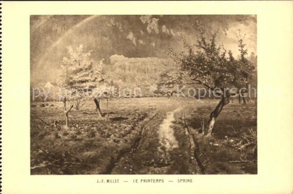 Millet Jean-Francois Le Printemps