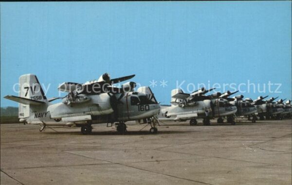Flugzeuge Militaria GN.1-Grumman S2F Trackers Naval Air Sta
