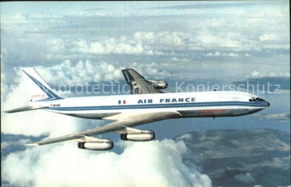 Flugzeuge Zivil Air France Boeing 707 Intercontinental