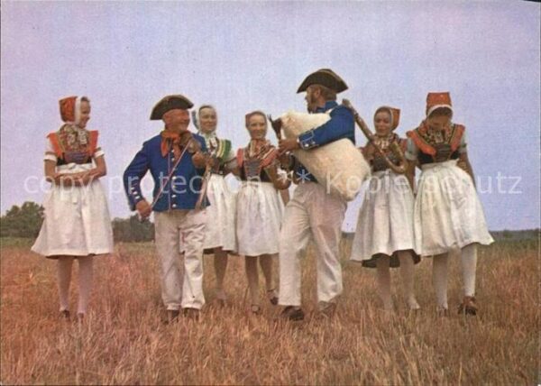 Trachten Sorbische Volkstracht Schleife Musikant