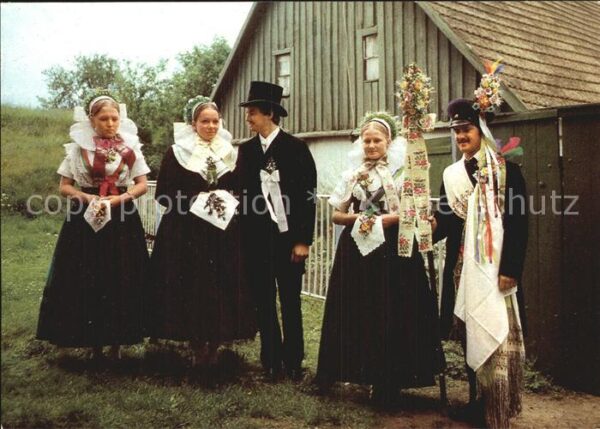 Hochzeit Sorbische Hochzeitstrachten Wolkenberg