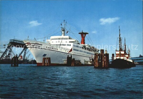 Schiffe Ships Navires TS Hamburg Hafen