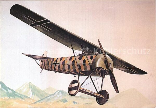 Flugzeuge Zivil Fokker D VIII Duitsland 1914
