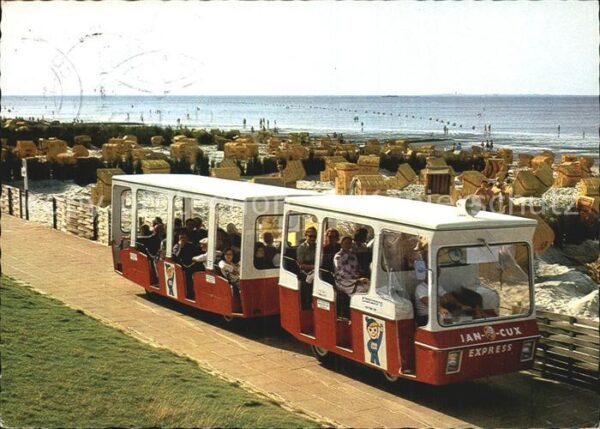 Eisenbahn Jan-Cux-Express Promenade Cuxhaven Döse