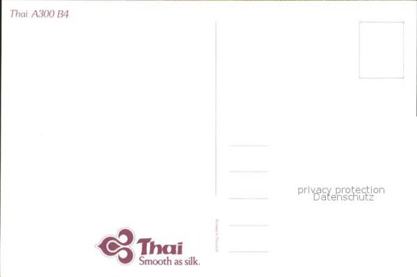 Flugzeuge Zivil Thai A300 B4 – Bild 2
