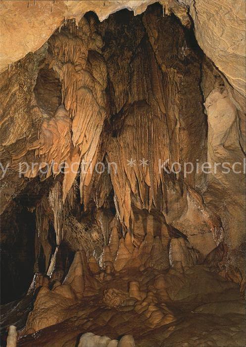 Hoehlen Caves Grottes Teufelshöhle Barbarossabart Stalaktiten