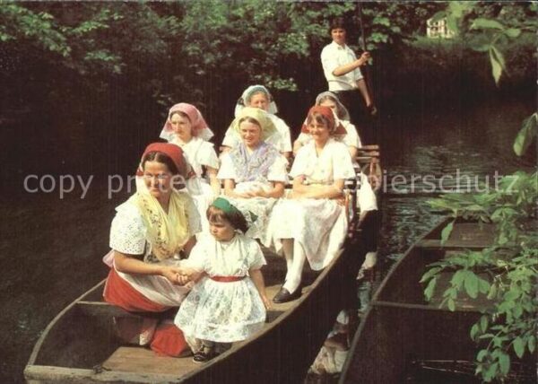 Trachten Niedersorbische Festtracht Leipe Spreew