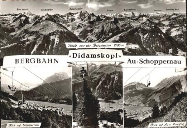 Sessellift Didamskopf Au-Schoppernau