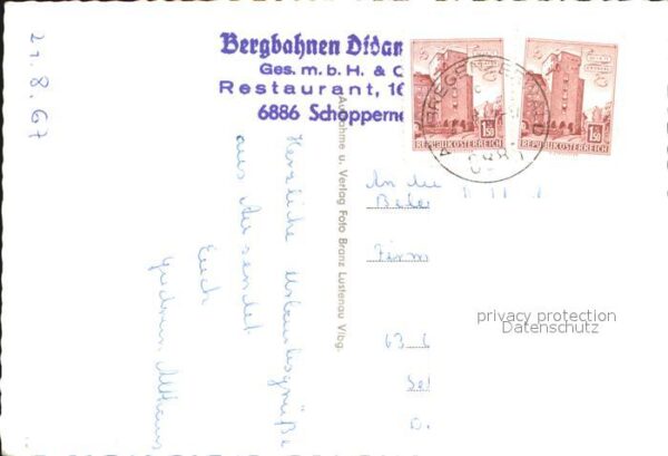 Sessellift Didamskopf Au-Schoppernau – Bild 2