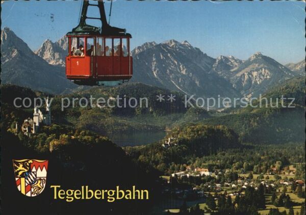 Seilbahn Tegelberg Alpsee Königsschlösser