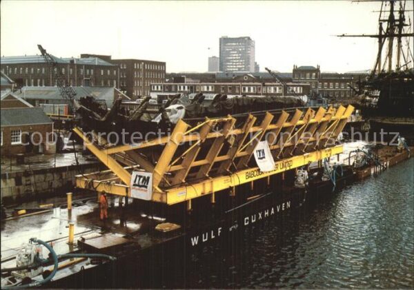 Schiffe Ships Navires Mary Rose Dry Dock Portsmouth Naval Bas
