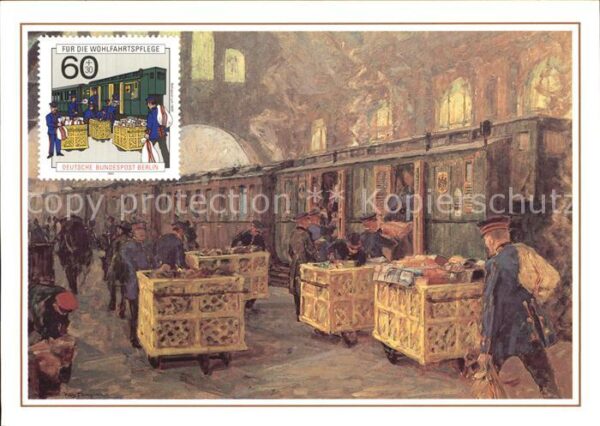 Post Paketpost Anhalter Bahnhof Berlin 1910