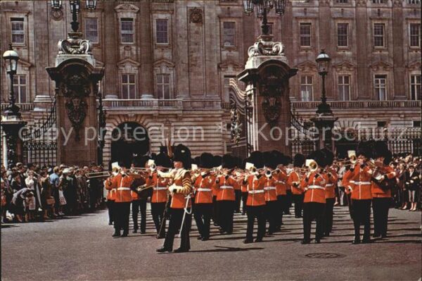 Leibgarde Wache Guards-Band Buckingham Palace London