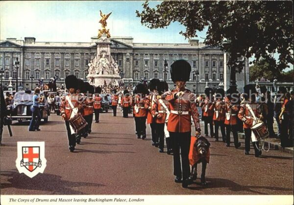 Leibgarde Wache Corps of Drums and Mascot Buckingham Pa