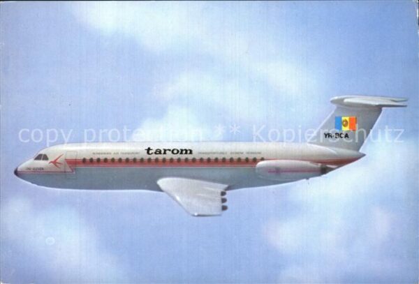 Flugzeuge Zivil Tarom Avionul Bac 1-11 YR-BCA