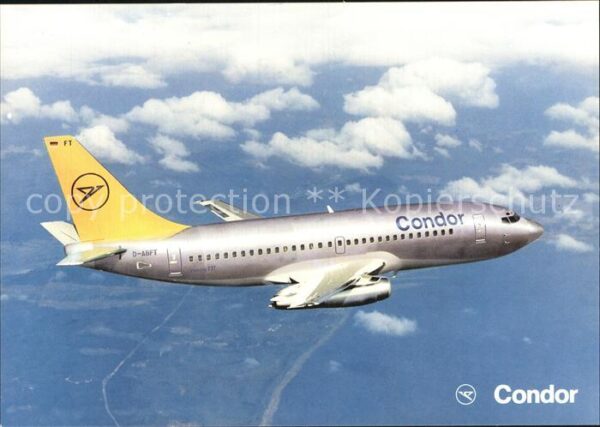 Flugzeuge Zivil Condor Europa-Jet Boeing 737-230