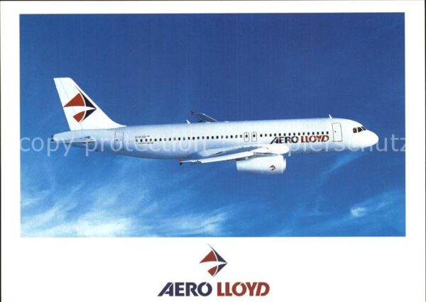 Flugzeuge Zivil Aero Lloyd Airbus A320