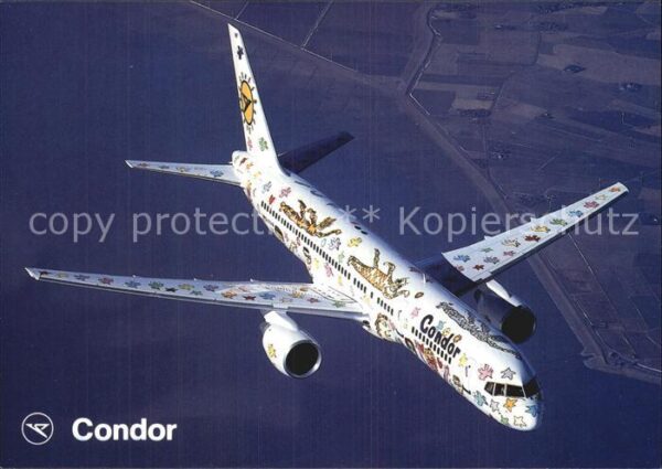 Flugzeuge Zivil Condor B-757 Rizzi Bird Sonderbemalung