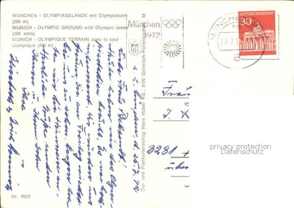 Muenchen Olympiaturm Olympiagelände – Bild 2