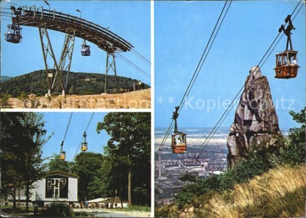 Seilbahn Thale Harz Hexentanzplatz