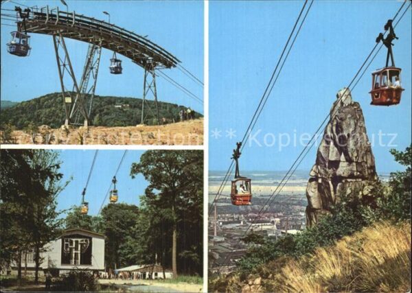 Seilbahn Thale Harz Hexentanzplatz