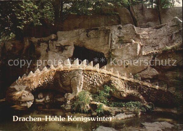 Hoehlen Caves Grottes Drache Königswinter Nibelungenhalle