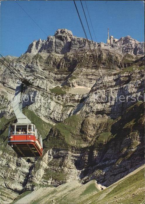 Seilbahn Säntis Schwägalp Gyrenspitz