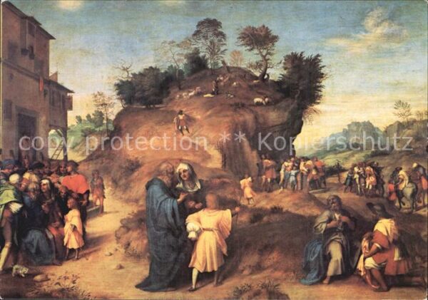 Kuenstlerkarte Andrea del Sarto Storie di Giuseppe