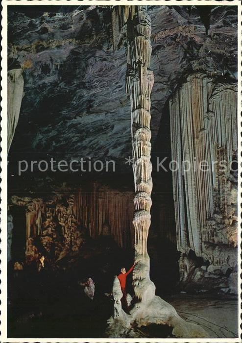Hoehlen Caves Grottes Completed Column Cango Caves Oudtshoorn