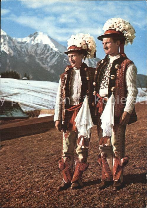 Trachten Slowakei Brautführer Zdiar Hohe Tatra