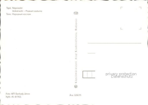 Tanz Taenzer Ungarn Tape Nepviselet – Bild 2