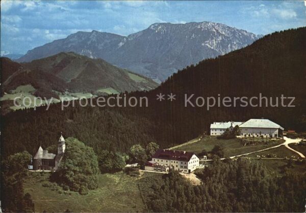 Maria Eck Wallfahrtsort mit Rauschberg