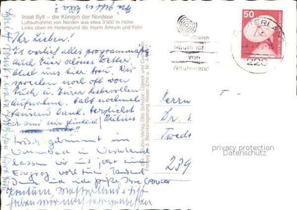 Sylt Fliegeraufnahme – Bild 2