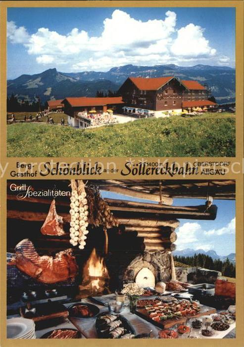 Oberstdorf Gasthaus Schönblick an Söllereckbahn