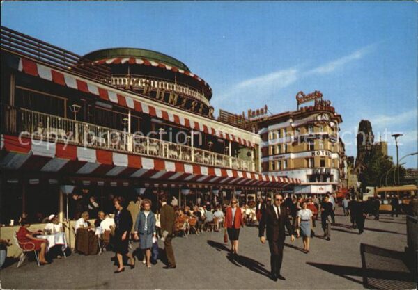 Berlin Cafe Kranzler am Kurfürstendamm