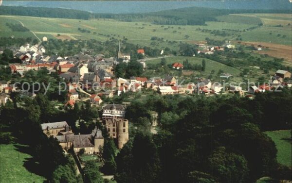 Beaufort Befort Luxembourg Fliegeraufnahme