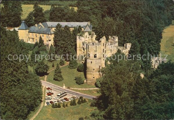 Beaufort Befort Luxembourg Fliegeraufnahme Chateau