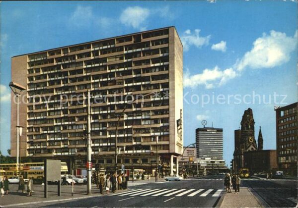 Berlin Hardenbergstrasse mit DOB-Hochhaus Gedä
