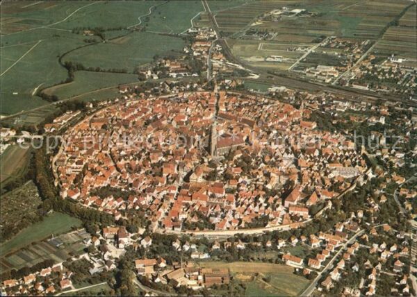 Noerdlingen Fliegeraufnahme