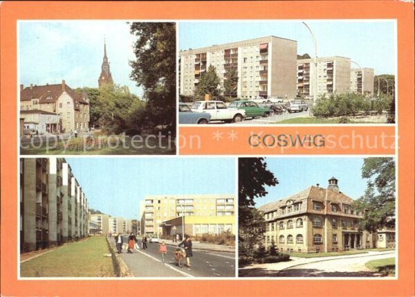 Coswig Sachsen Friedrich-Engels-Platz Strasse-der-Befr