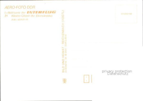Eberswalde Fliegeraufnahme Kloster Chorin – Bild 2