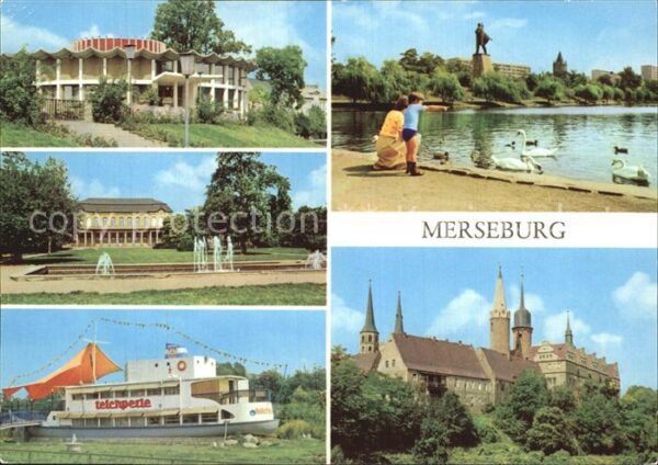 Merseburg Saale Schloß Dom Schloßgarten Restaurant Teic