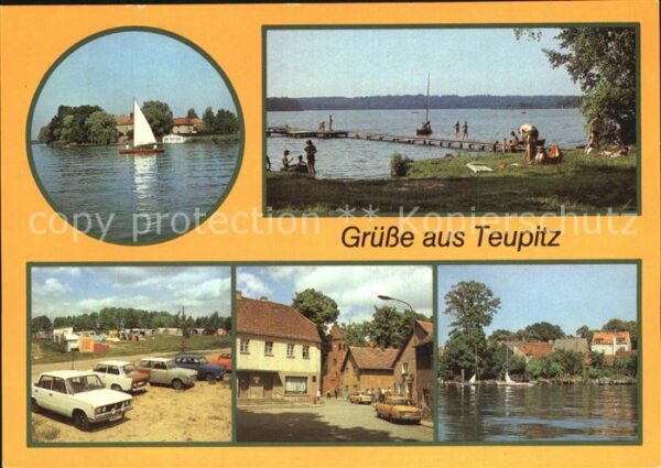 Teupitz Teupitzsee Camping Hafen