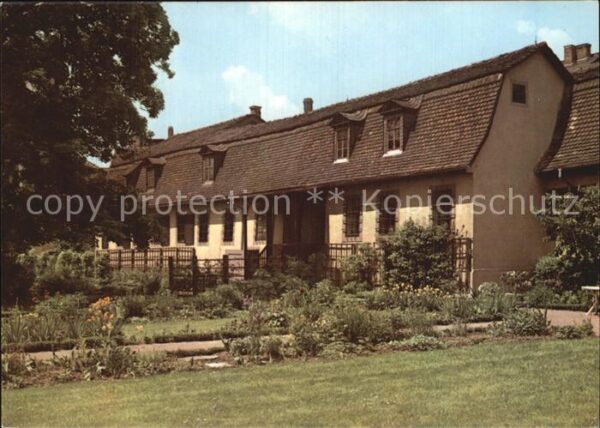 Weimar Thueringen Goethehaus am Frauenplan