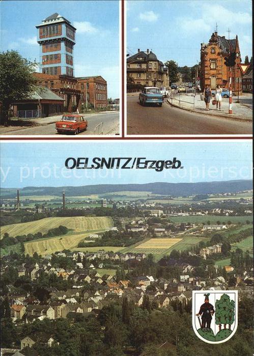 Oelsnitz Erzgebirge Fliegeraufnahme Förderturm Technisches