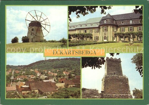 Eckartsberga Windmühle Kinderkurheim Eckartsburg Gro